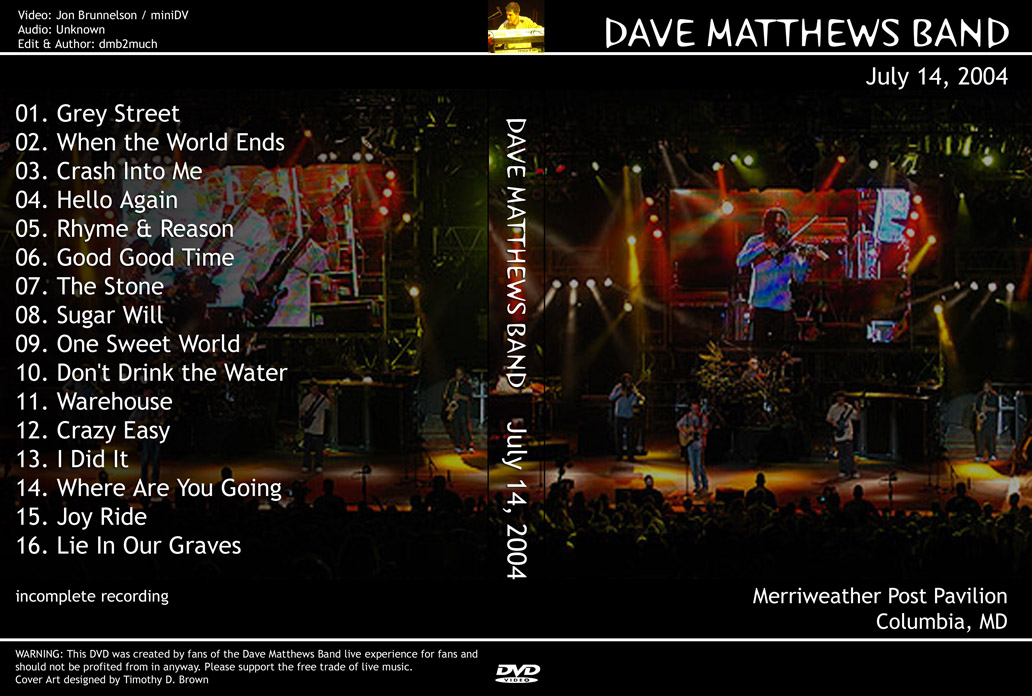 Dave matthew band nissan #4