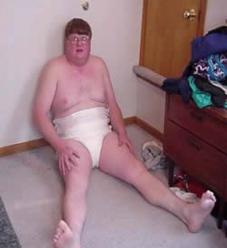 Earl when he was a baby