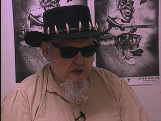 Brian Lee in an interview during the Sherbrooke en Blues Fest