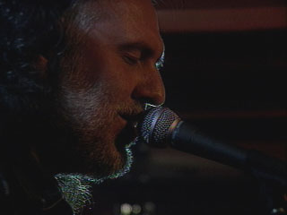 Jimmy sings in mike.
