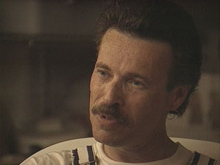 Morgan Davies during an interview at the 1994 Canadian Blues Summit