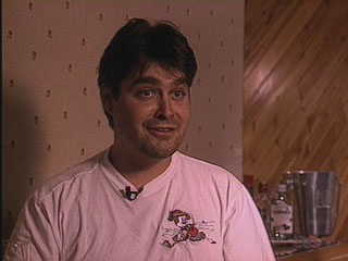 Mike Goudreau during our interview for a TV show. 