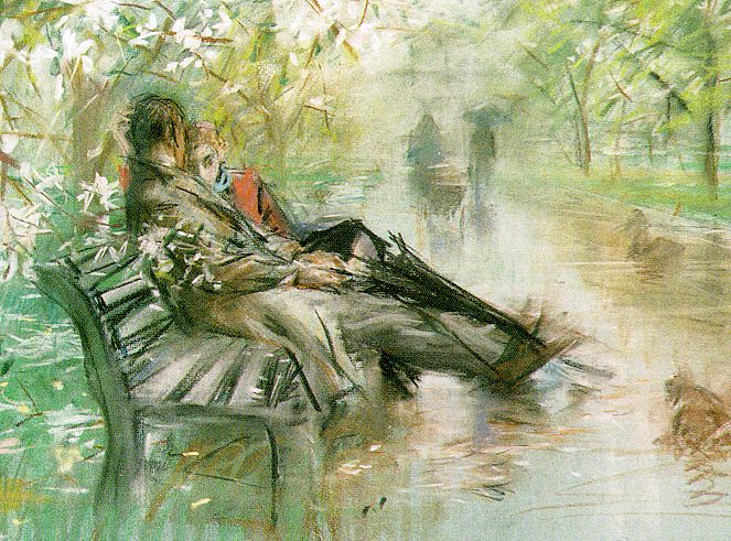 Paul Cornoyer: Primavera temprana en Central Park