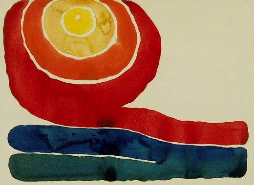 Georgia O'Keefe: Estrella de la tarde III