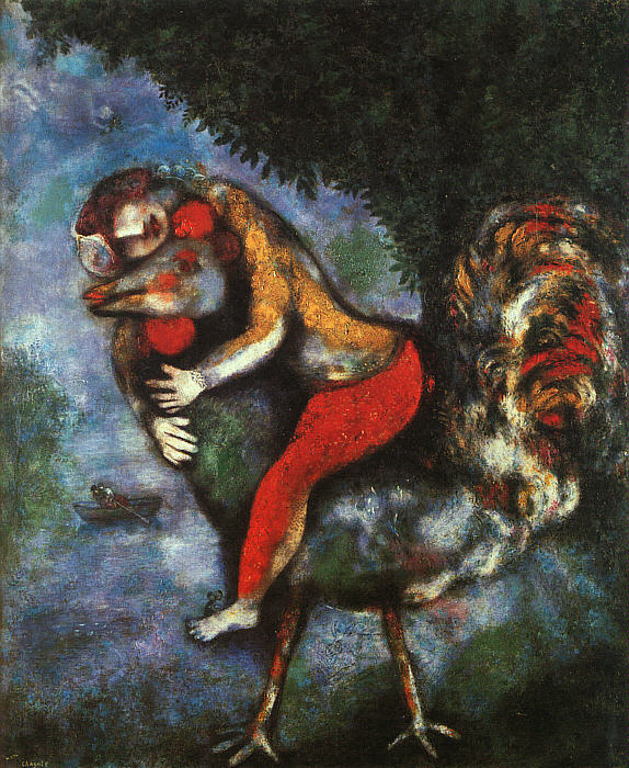 Marc Chagall: El gallo