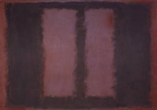 Mark Rothko: Negro sobre marr�n