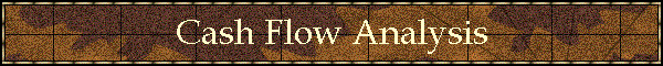 Cash Flow Analysis