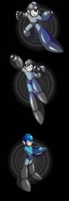 Various Megaman poses