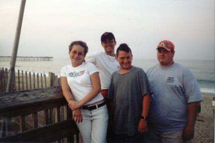 Vacation 2001. God how they have grown. (sniff) I miss my babies.