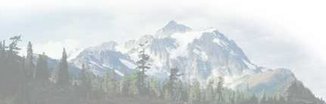 winter mountain scene