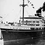 The Oryoku Maru was a Japanese luxury liner before it was a prison ship