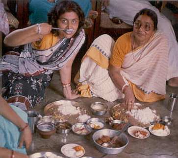 Bengali lunch at home