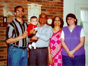 Mr. Kaushik Das, Ronin Das, Mr.R.N.Das, Mrs Jharna das, Mrs Barbara Das