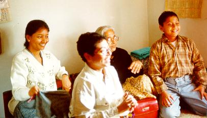 Light moments shared when distant cousins meet