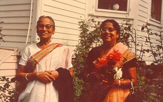 Dr. Hasi Das with mother Mrs. A. Das