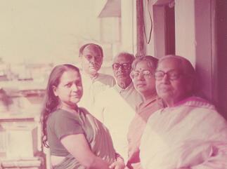 Mrs.Protima Das, Mr.S.N.Das,father, Dr.Hasi Das and mother