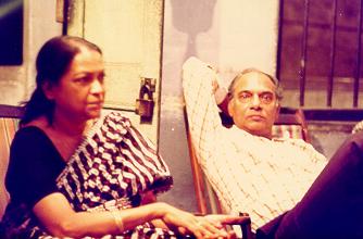 Mrs. Protima Das with Mr. S.N.Das