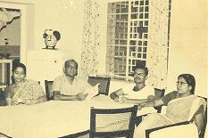 Mr.R.N.Das at his Rishra residence