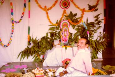 Saraswati Puja is performed at many homes in eastern India, The Goddess of knowledge blesses the students