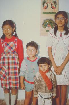 Sulagna,Sudarshana,Monu and Tuktuki