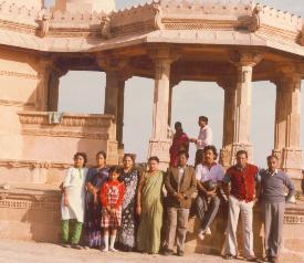 One more group photo at the Palitana temple
