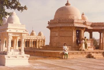 At the Palitana temple