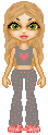 Rachael in her pjs