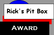 An award given to individuals or sites for the enhancement of sim racing.