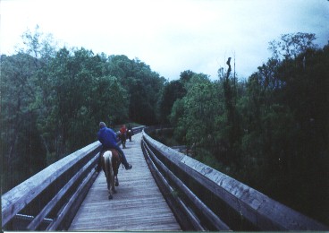 Long Bridge..Rideing from Draper to Fries....