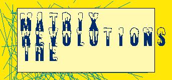 matrix revolutions the