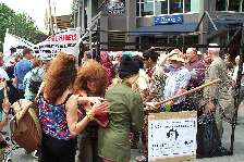 The people set the refugees free