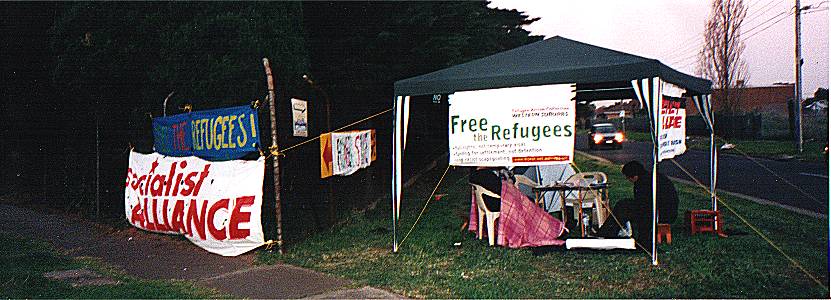 Jorge's tent