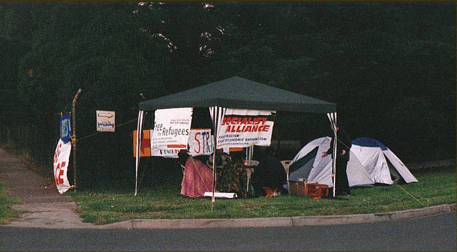 Jorge's tent