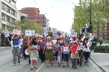 March setting off