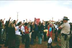 Registering a protest
