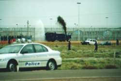 Water cannon again