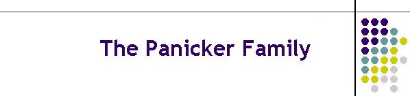 The Panicker Family