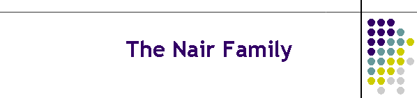 The Nair Family