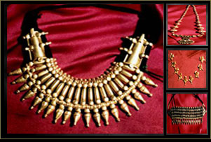Semiprecious jewelry india, Silver with semi precious stone.