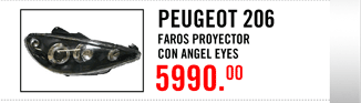 FAROS PROYECTOR PEUGEOT 206
