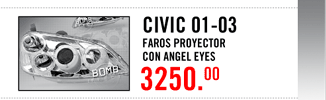 FAROS PROYECTOR CIVIC 01-03