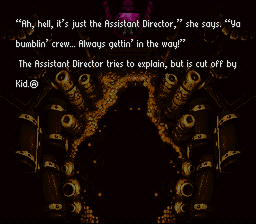 Shit... the director shouldn't get caught in the camera.