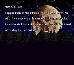 Collapsing castle... Ninja Gaiden??