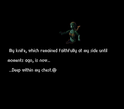 Another ending, where Serge is killed by Kid.
