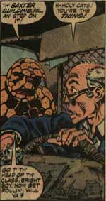 The Thing Hails A Cab