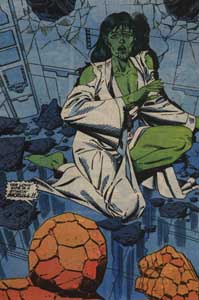Aaah! Alicia's a Skrull!