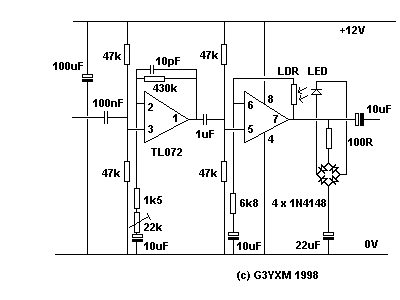 Audio level control device (compressor)