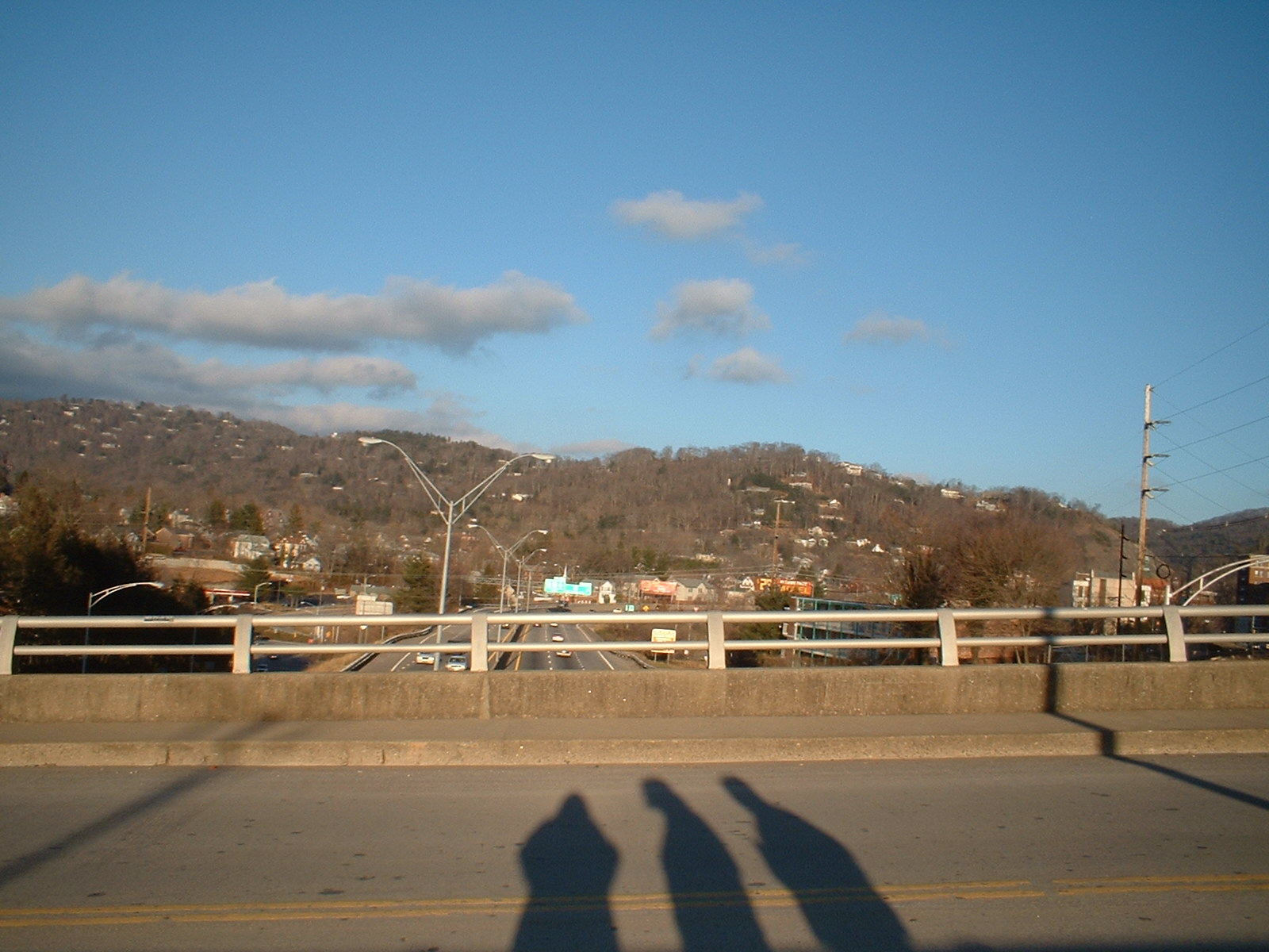 Overpass downtown Asheville...Haywood St.&nbsp; 