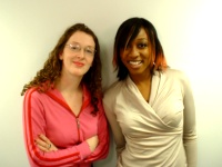 ALISON WITH BEVERLEY NIGHT