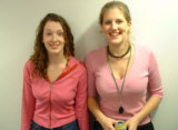 ALISON WITH HANNAH(USED TO MANAGE THE PHONES ON THE HOT 30)